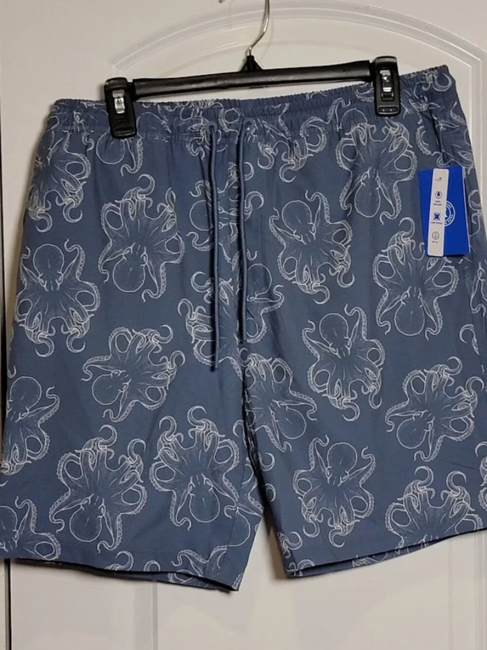 Hurley Men’s Octopus Print Swim Board Shorts Size L NWT